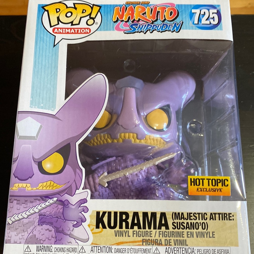 kurama (majestic attire:susano'o) funko pop! from naruto